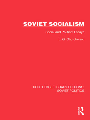 cover image of Soviet Socialism